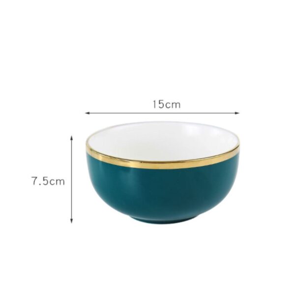 Bộ 10 bát cơm xanh lục bảo - Ảnh 3