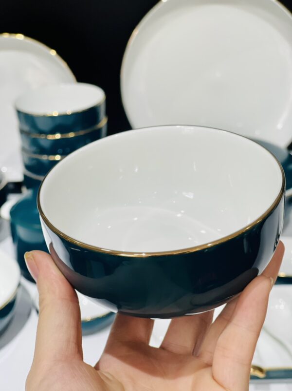 Bộ 10 bát cơm xanh lục bảo - Ảnh 2